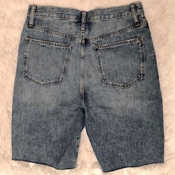 “NEW” Madewell High-Rise Long Denim Short - Picture 5 of 7